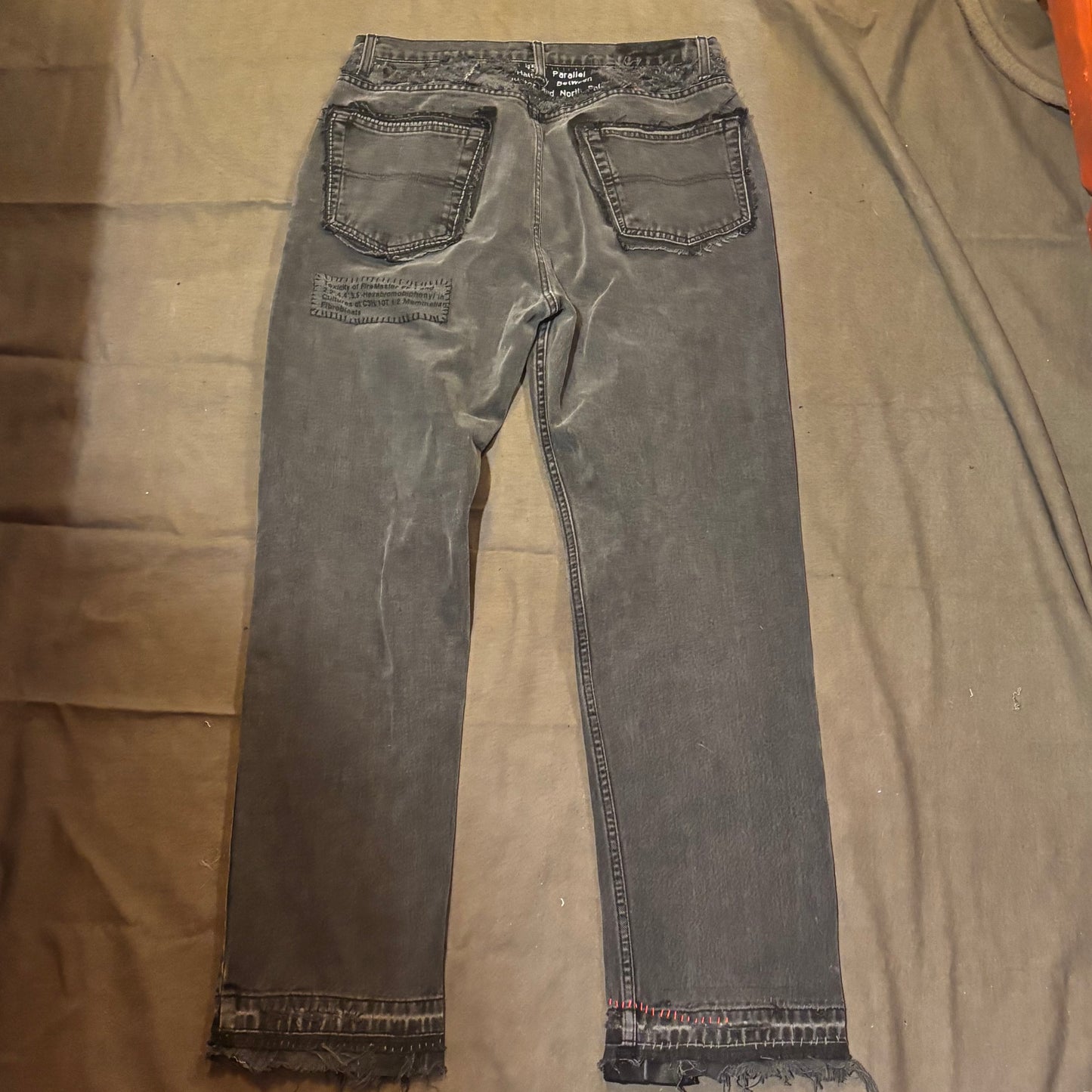 Hand embellished Levi’s